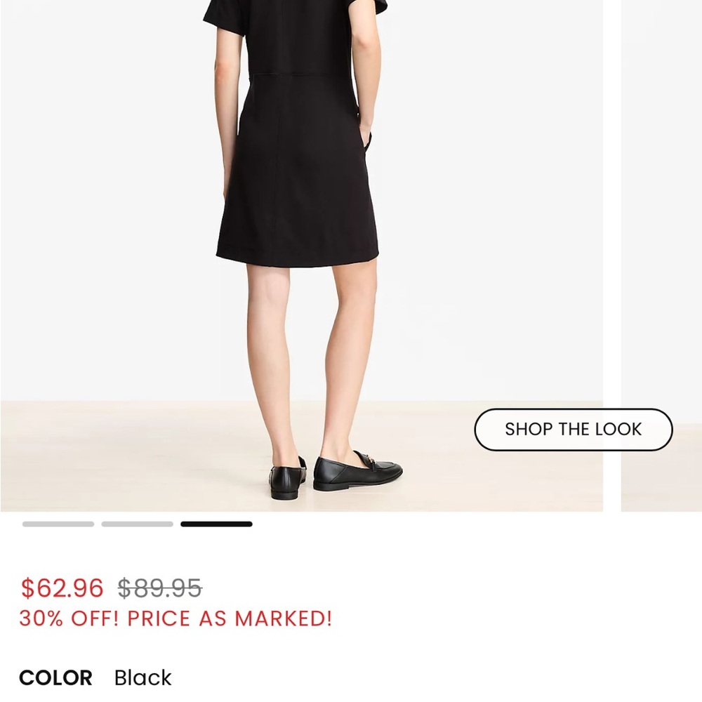 LOFT Black Dress